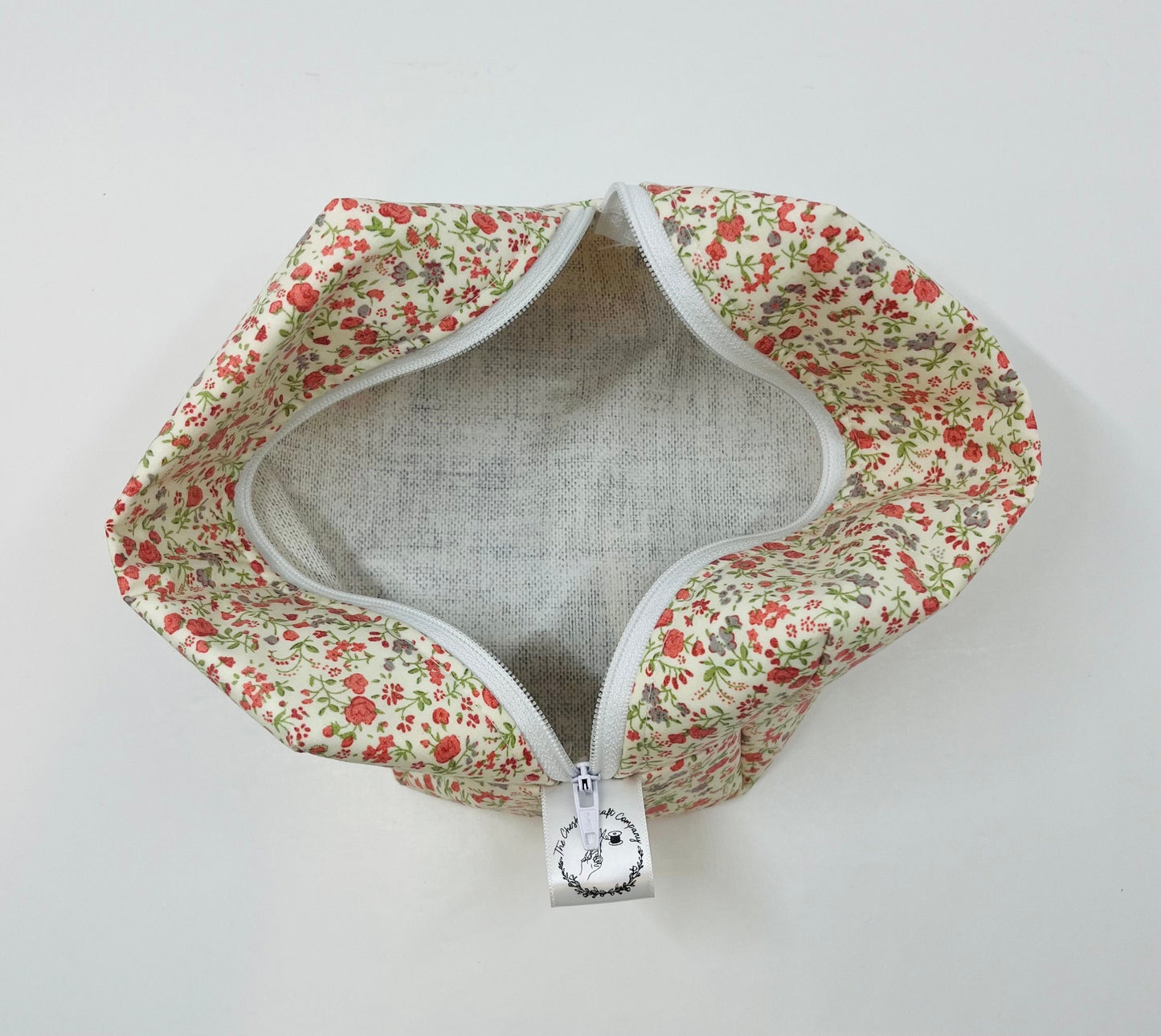 Vintage Rose Make Up Bag