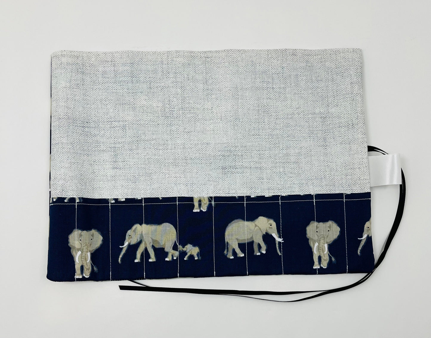 Navy Elephant Travel Set