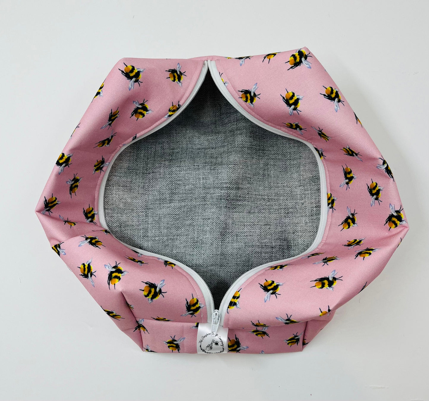 Pink Bee Wash Bag