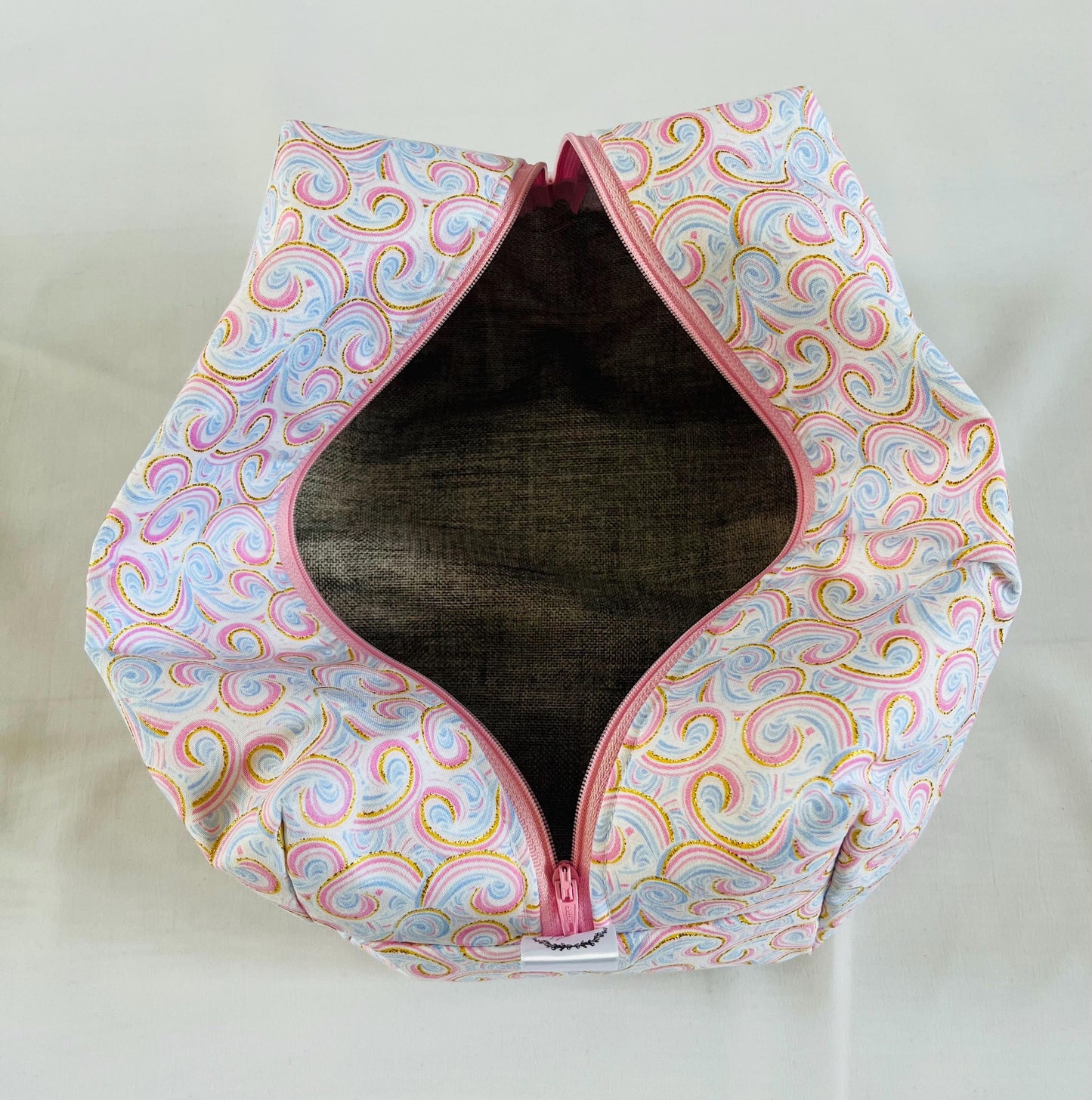 Glittery Swirl Make Up Bag