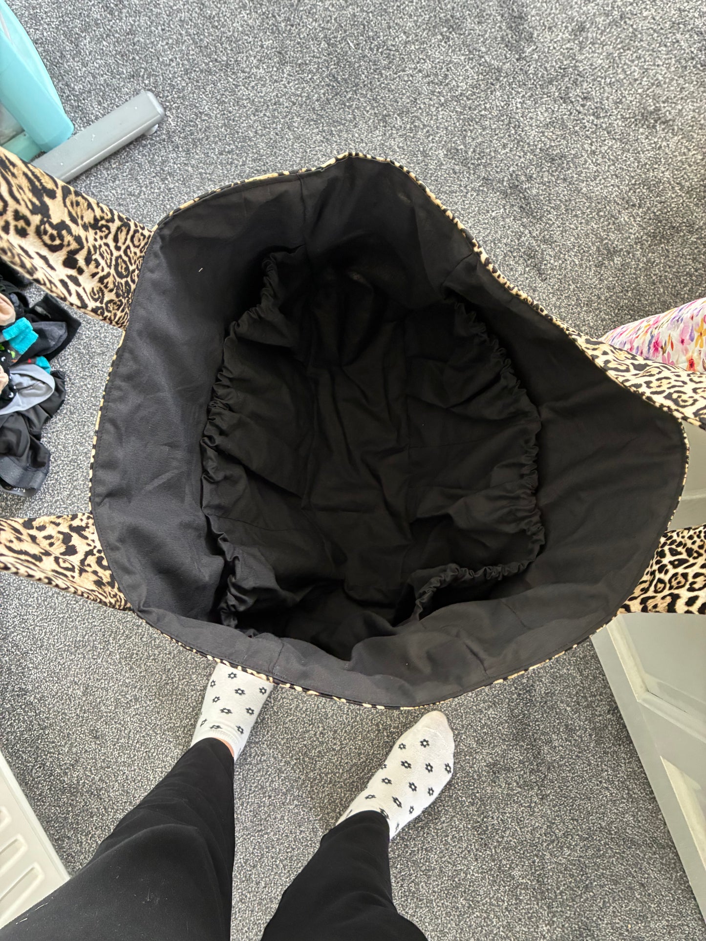 Leopard print Large Tote Bag
