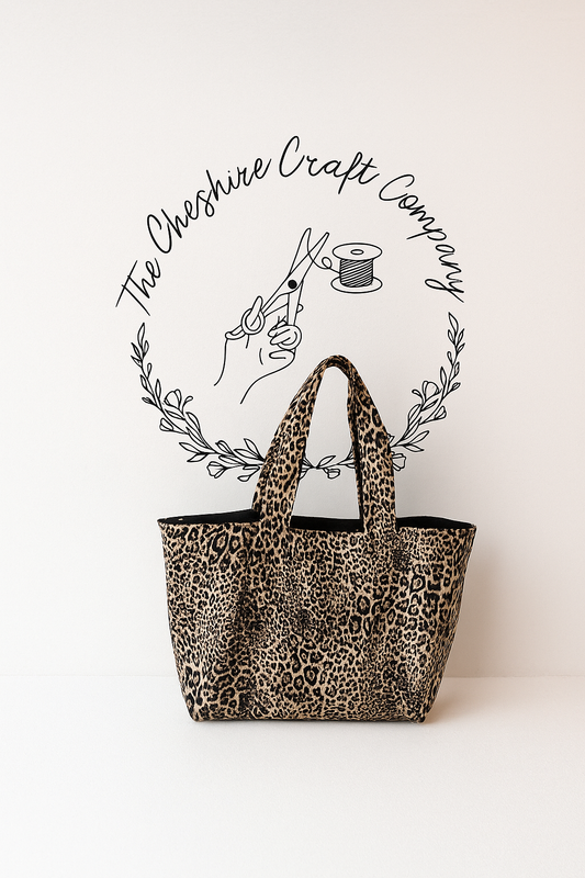 Leopard print Large Tote Bag