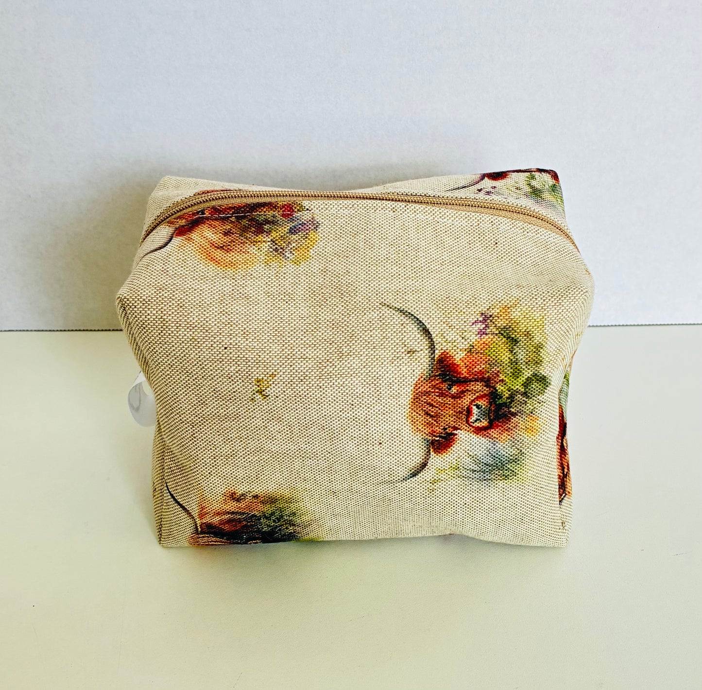 Highland Cow Make Up Bag