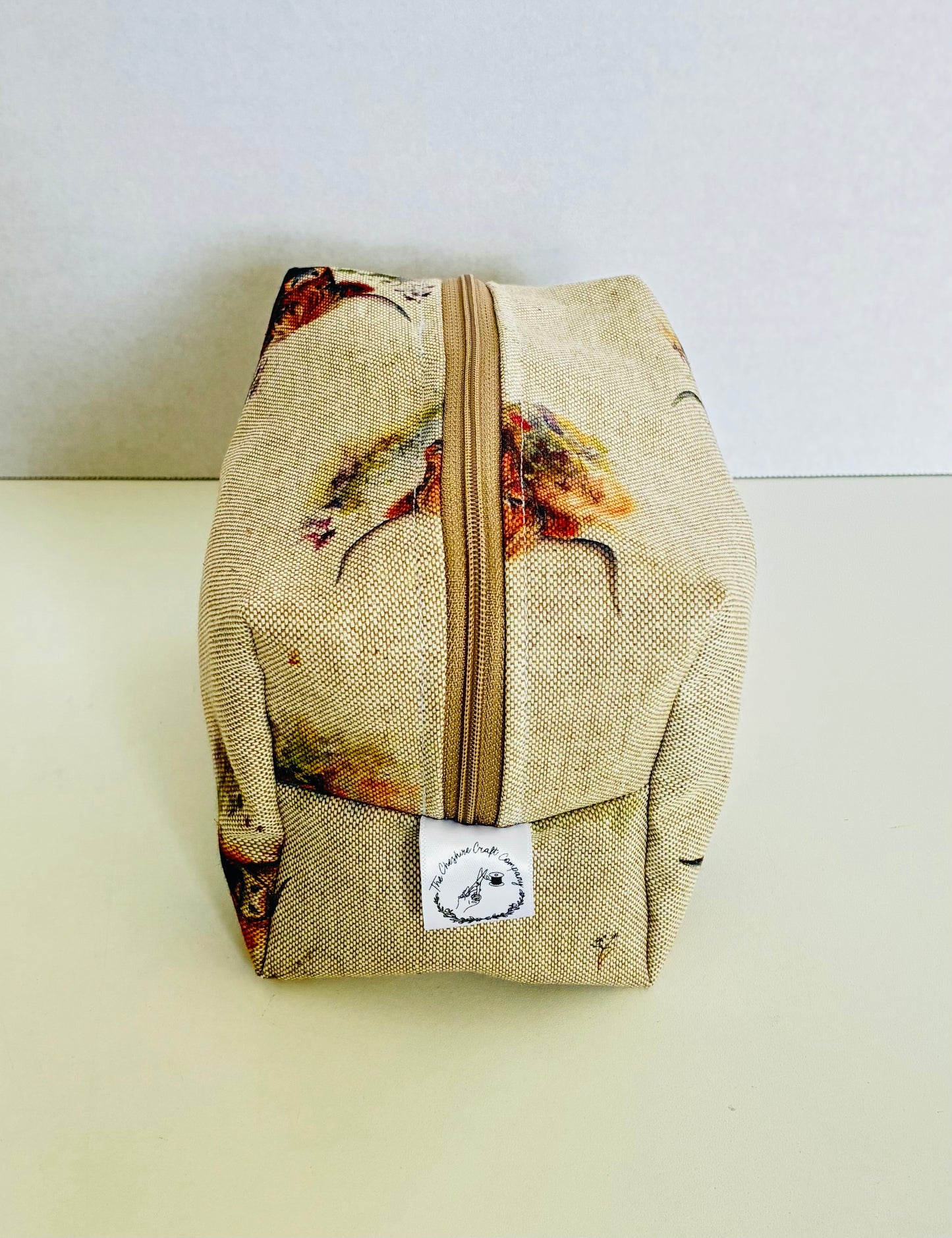 Highland Cow Make Up Bag