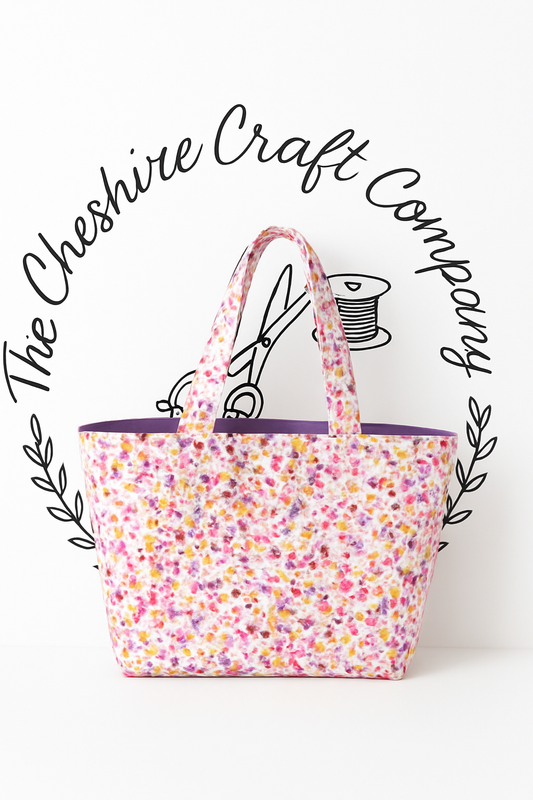 Summer Floral Large Tote Bag