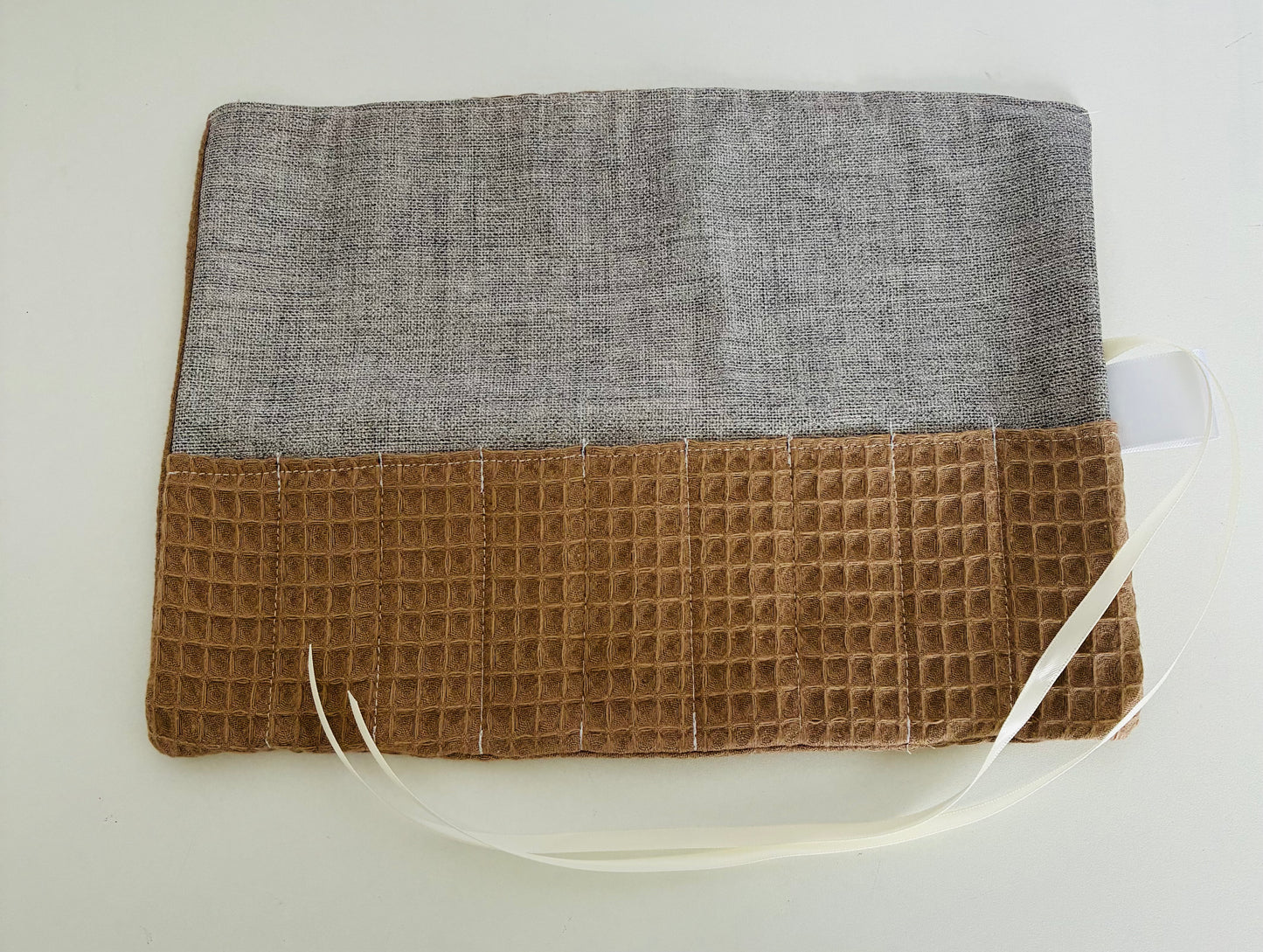 Brown Waffle Travel Set