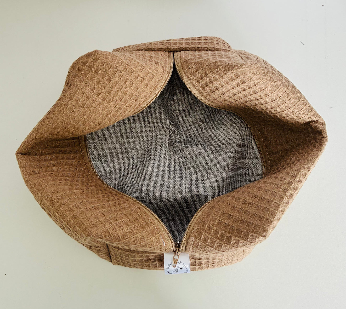 Brown Waffle Travel Set