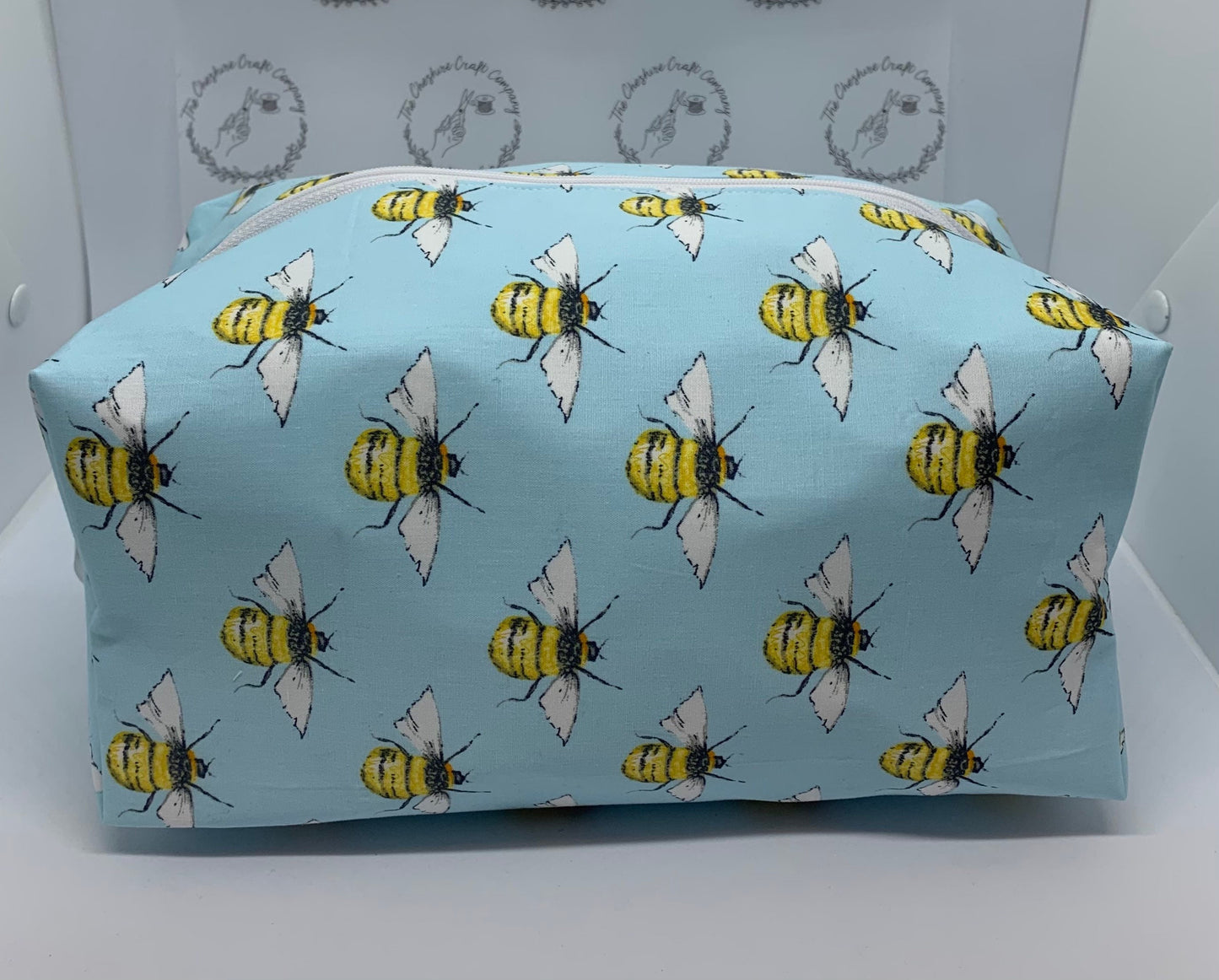 Blue Bee Wash Bag