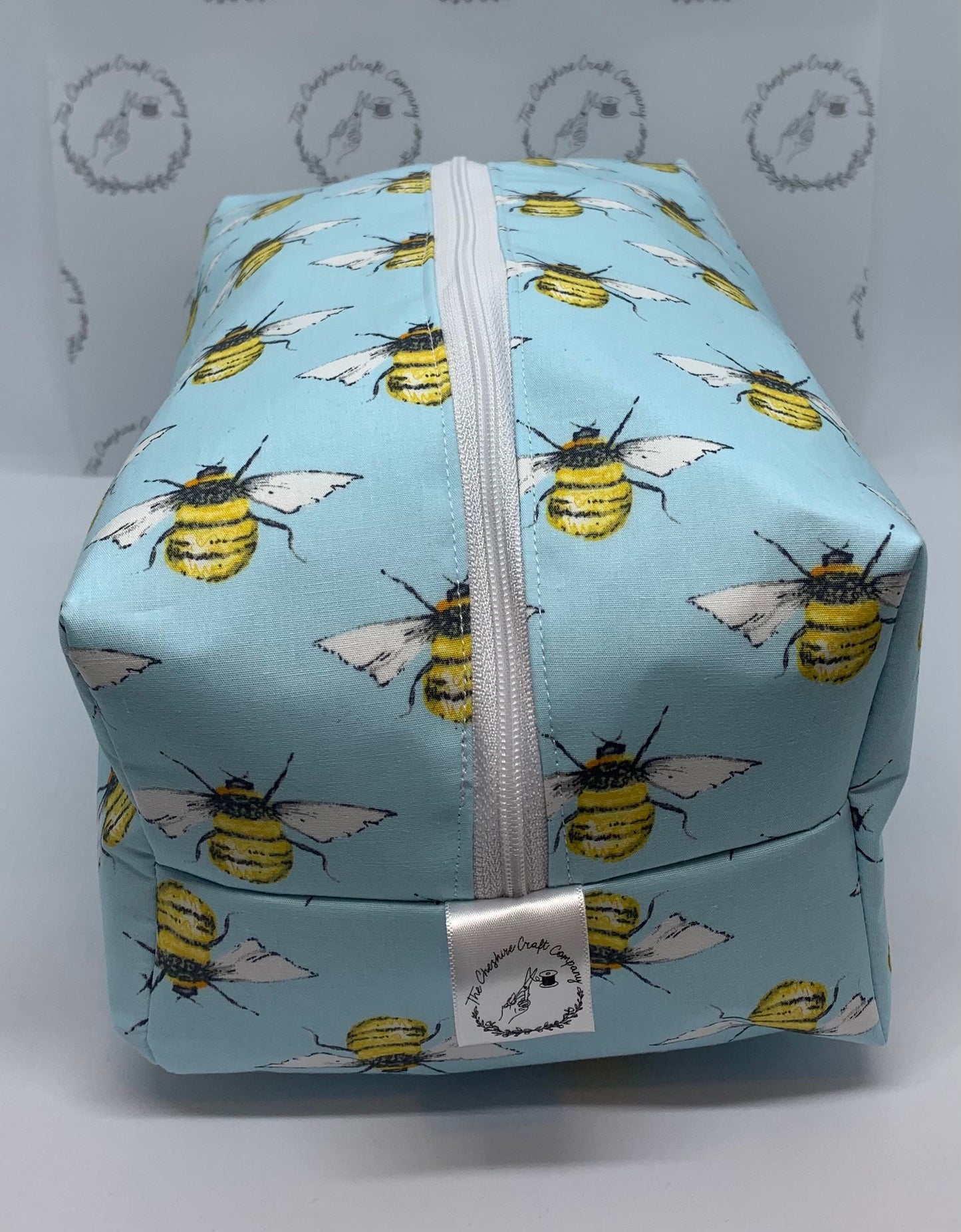 Blue Bee Wash Bag