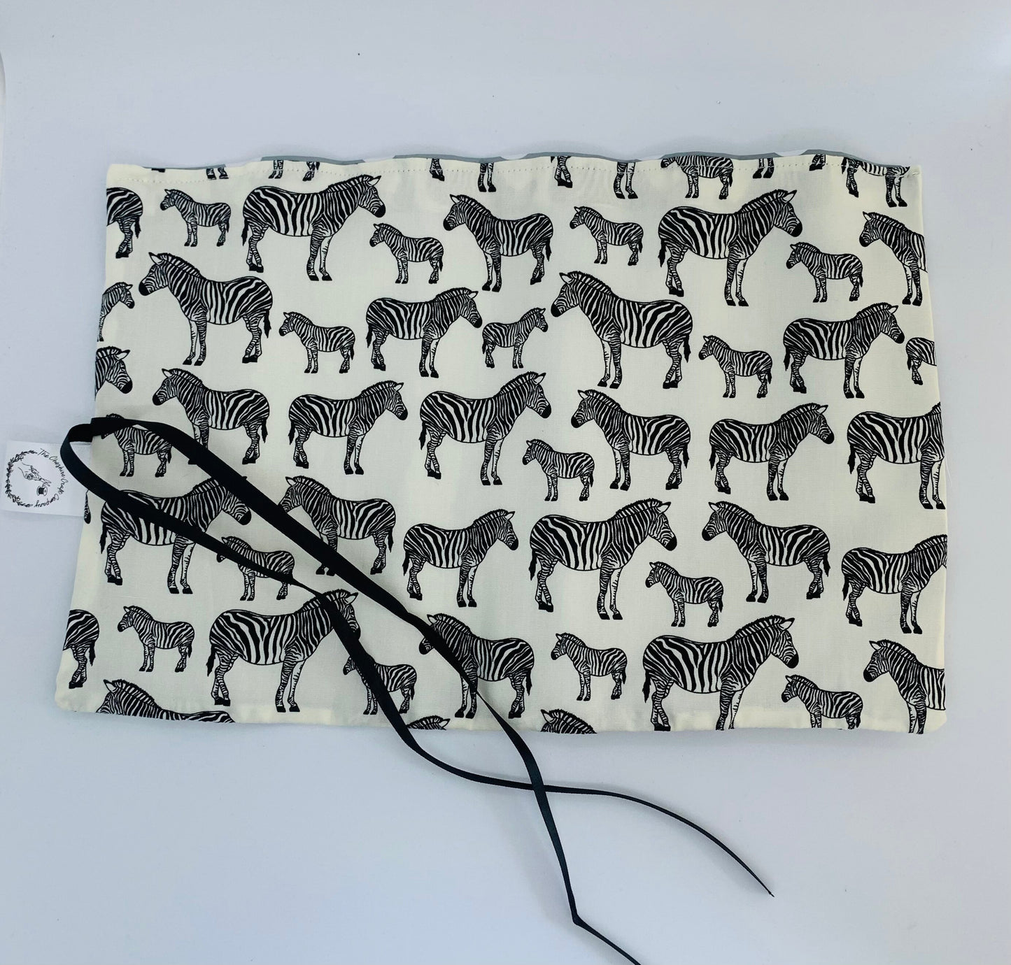 Zebra Print Brush Roll