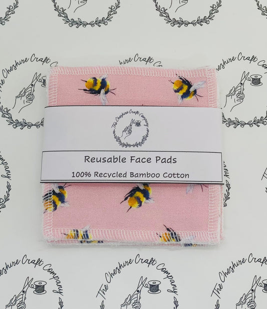 Pink Bee Reusable Cotton Pads
