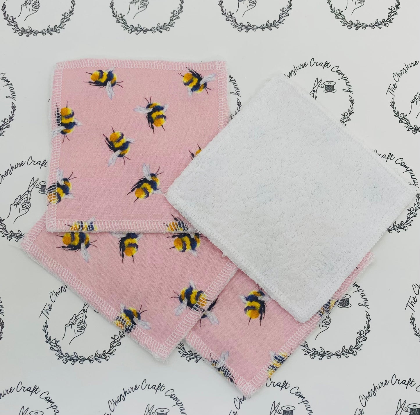 Pink Bee Reusable Cotton Pads