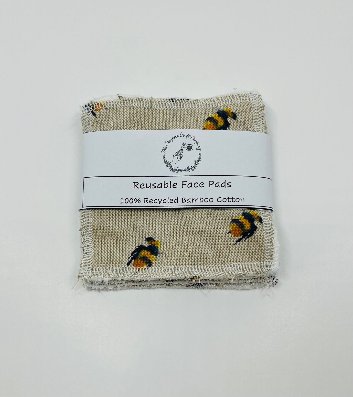 Bees Reusable Cotton Pads