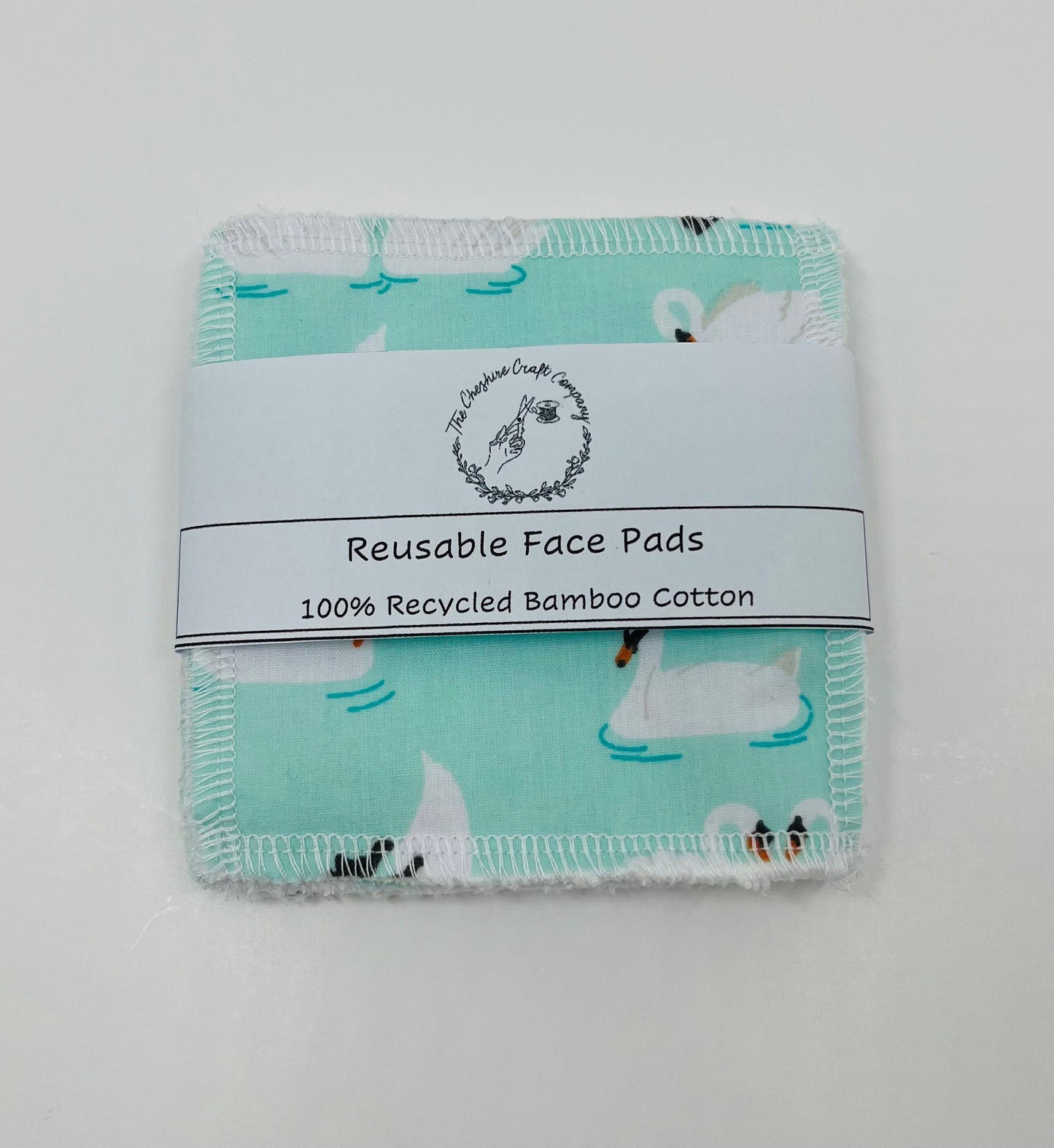 Mint Swans Reusable Cotton Pads
