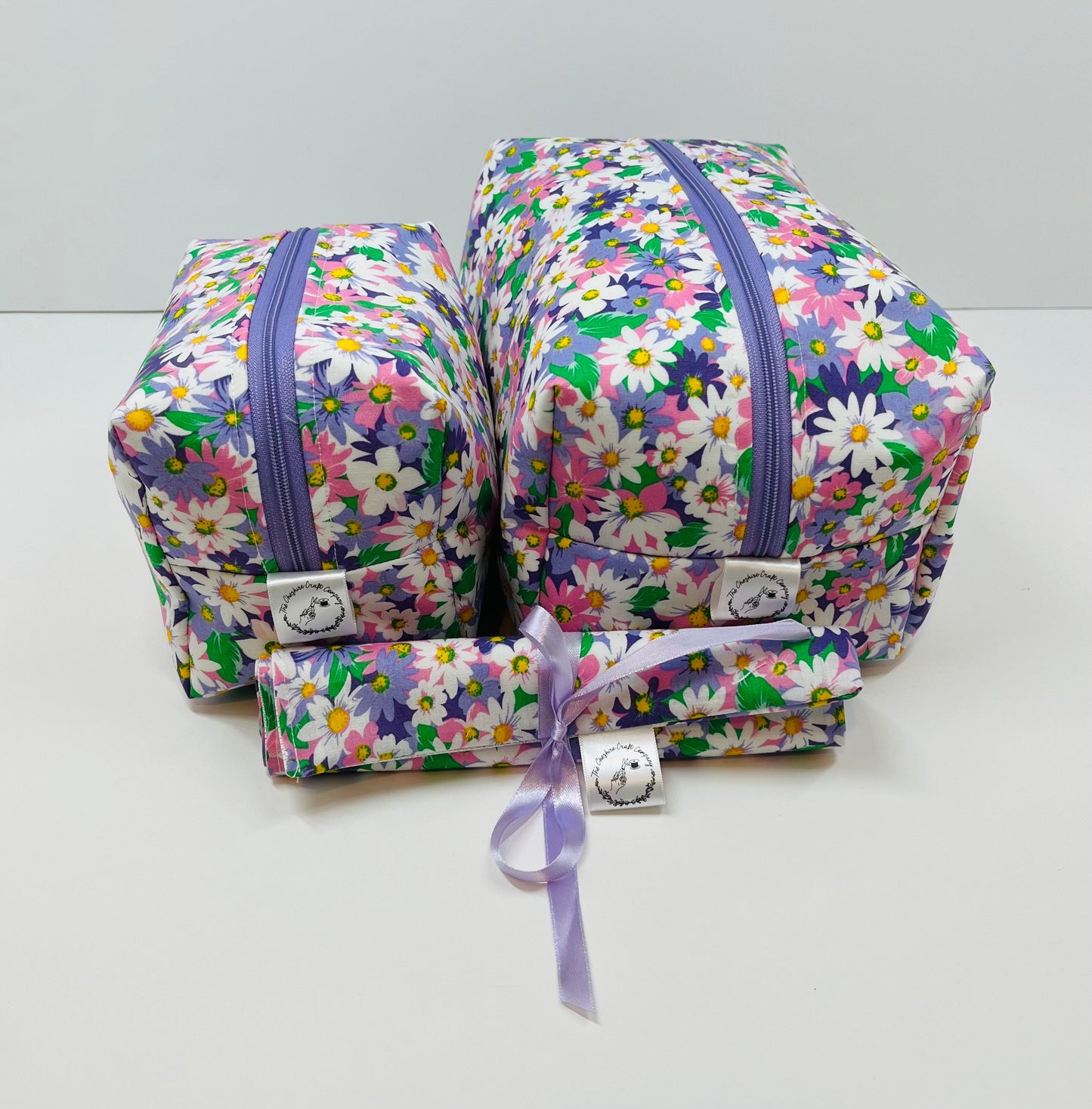 Lilac Floral Travel Set