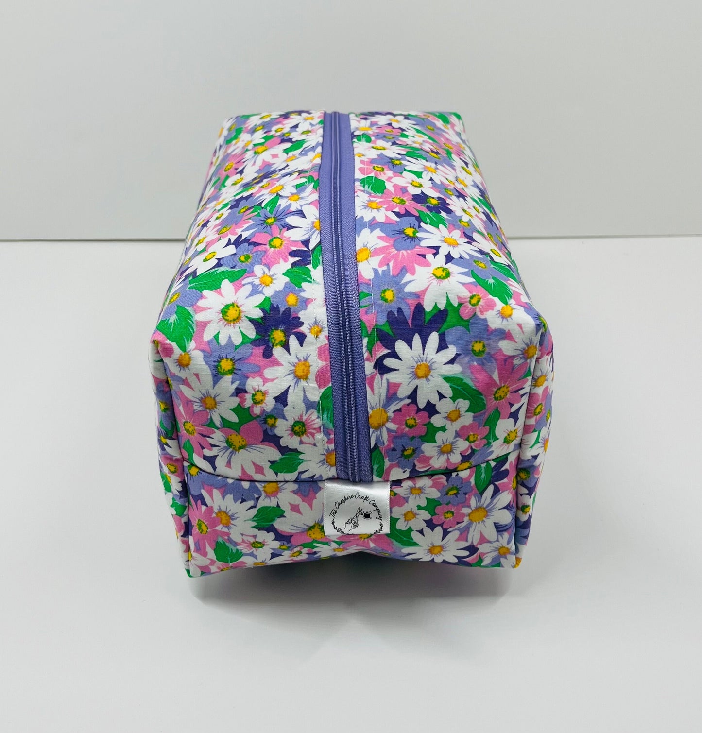Lilac Floral Wash Bag