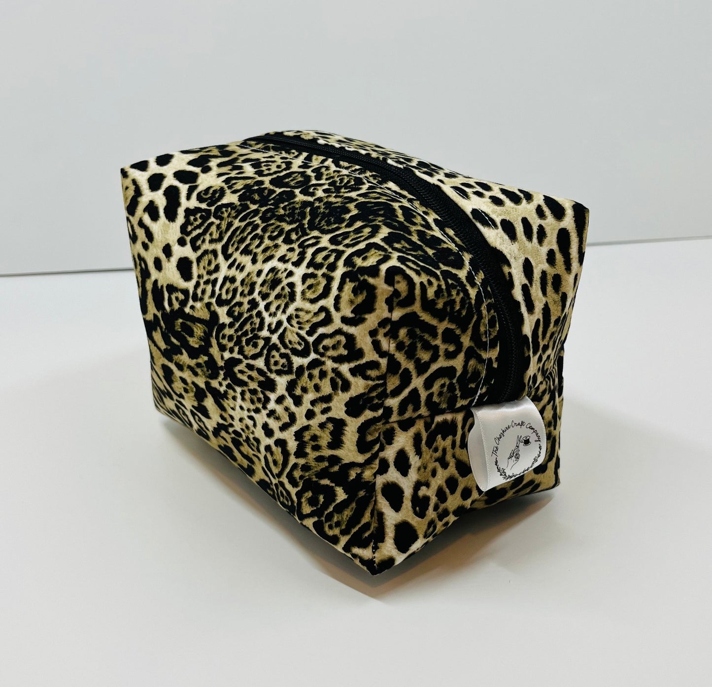 Leopard Print Make Up Bag