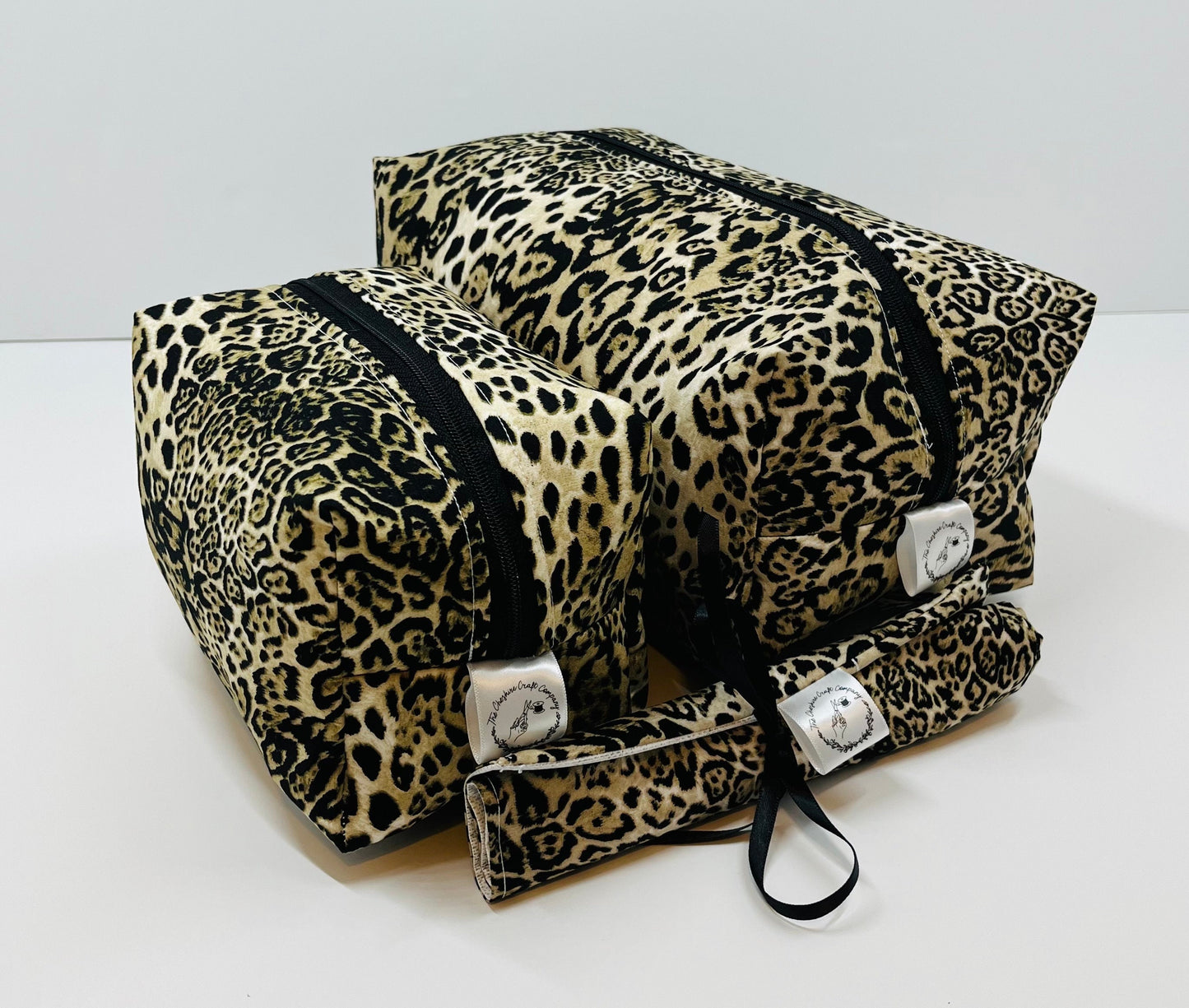 Leopard Print Travel Set