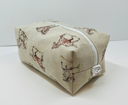 Horse Print Wash Bag