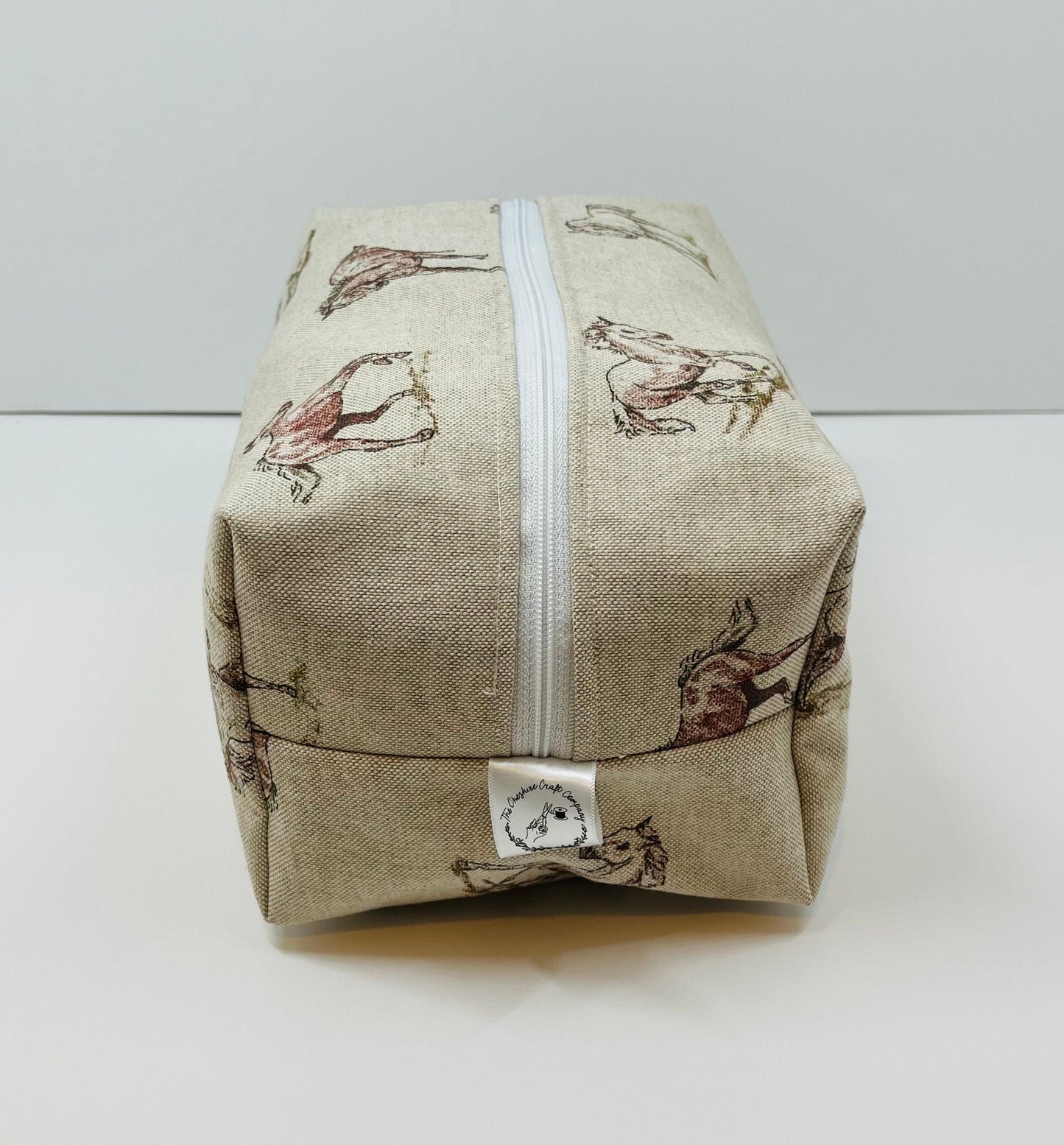 Horse Print Wash Bag