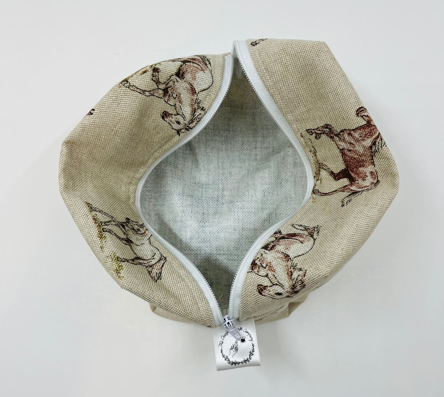 Horse Print Make Up Bag