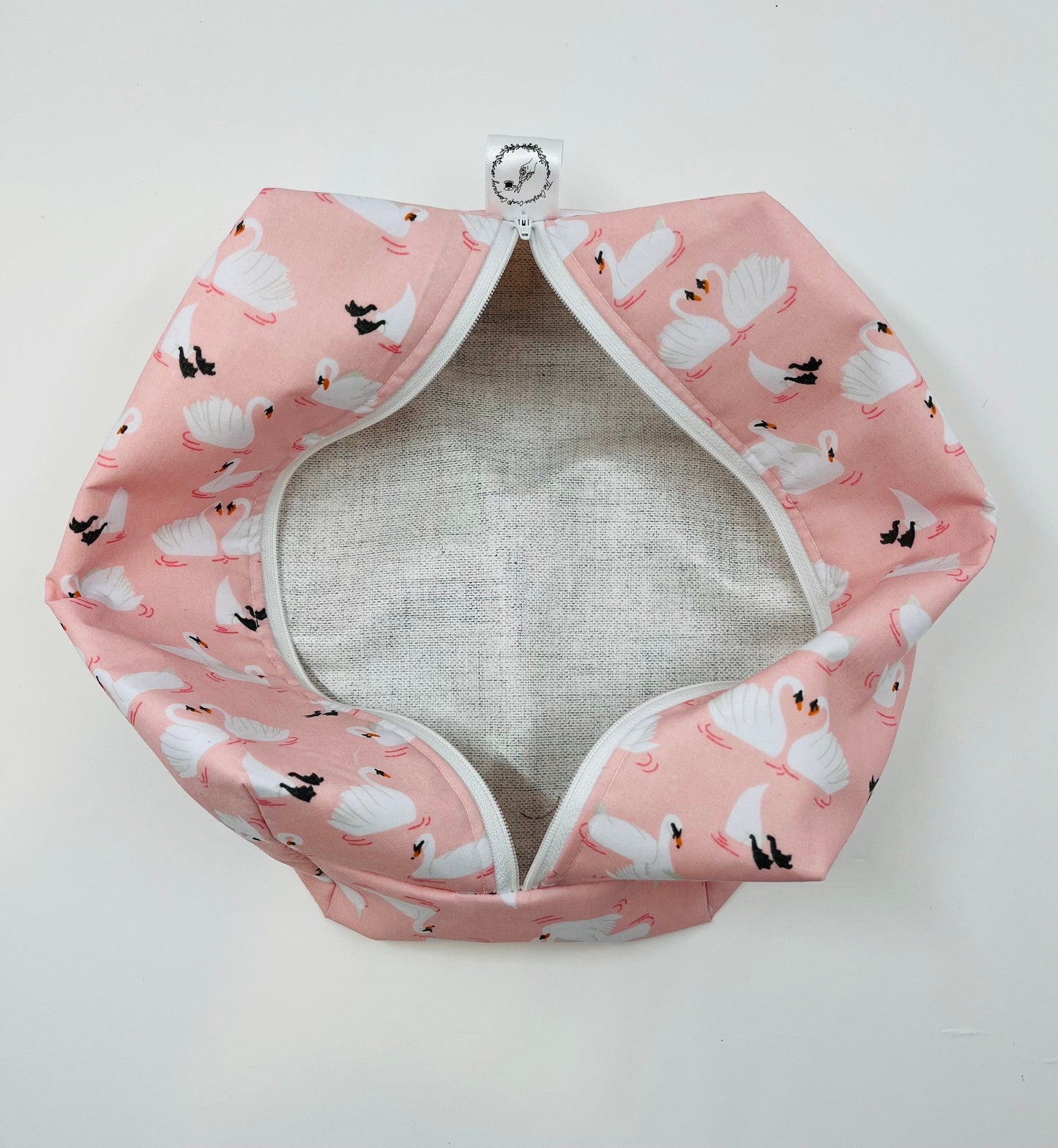 Pink Swan Wash Bag