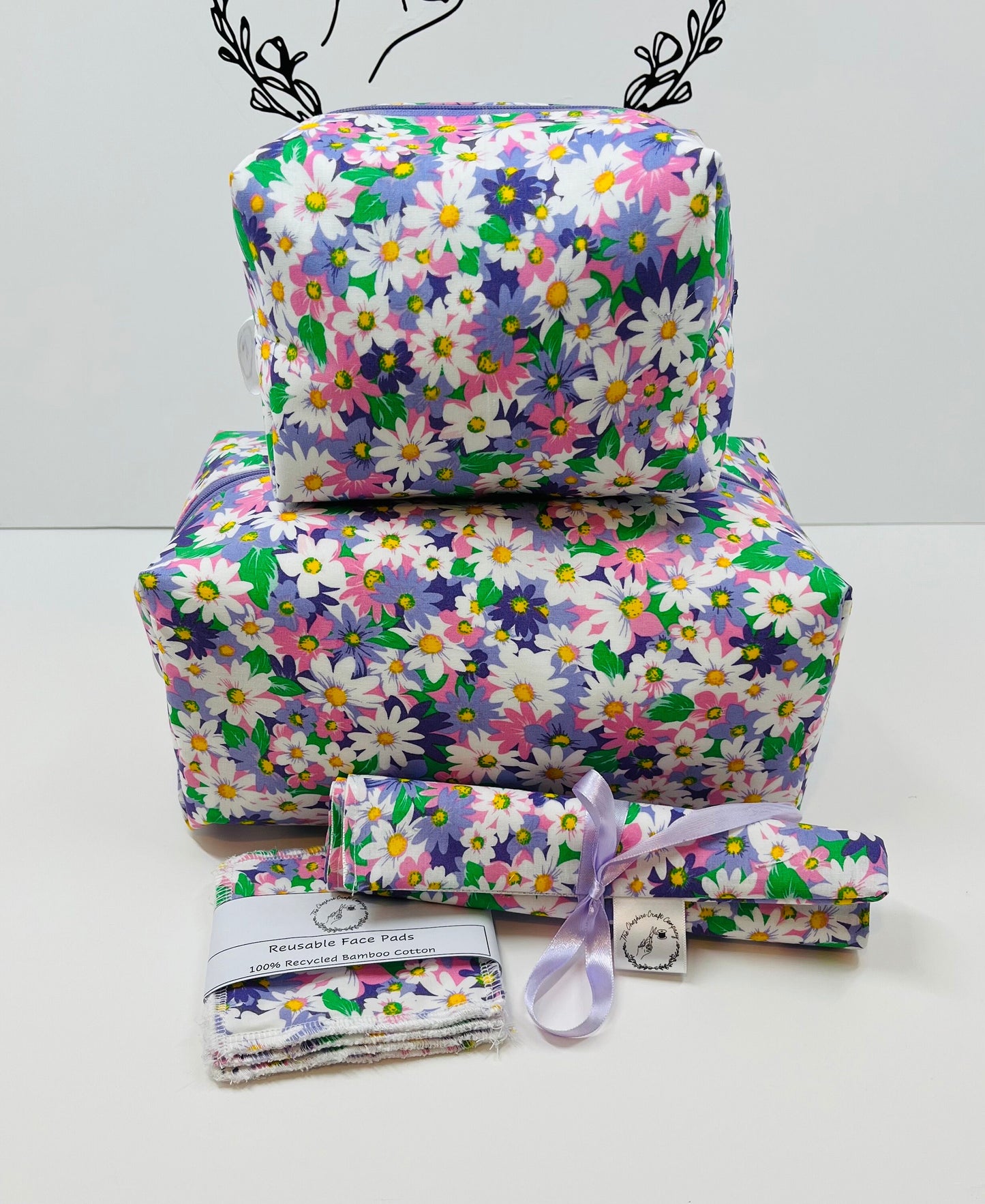 Lilac Floral Ultimate Travel Set