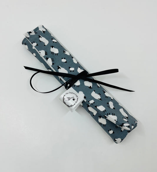 Sheep Print Brush Roll