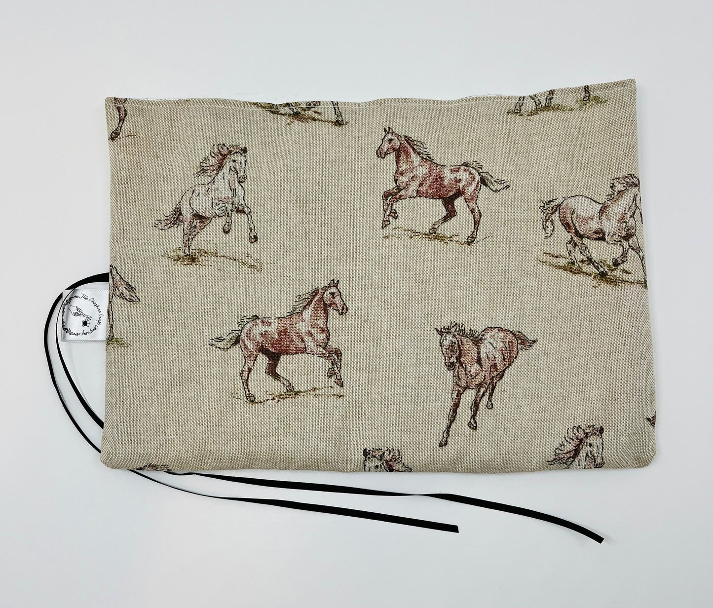 Horse Print Brush Roll