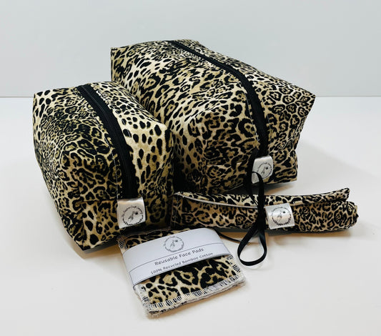 Leopard Print Ultimate Travel Set