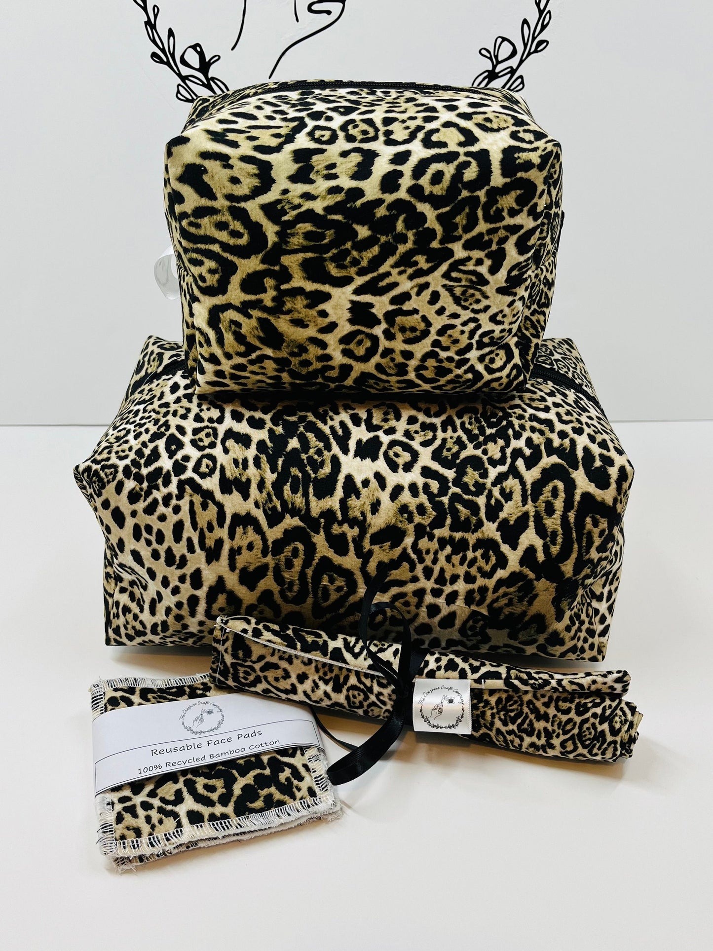 Leopard Print Ultimate Travel Set