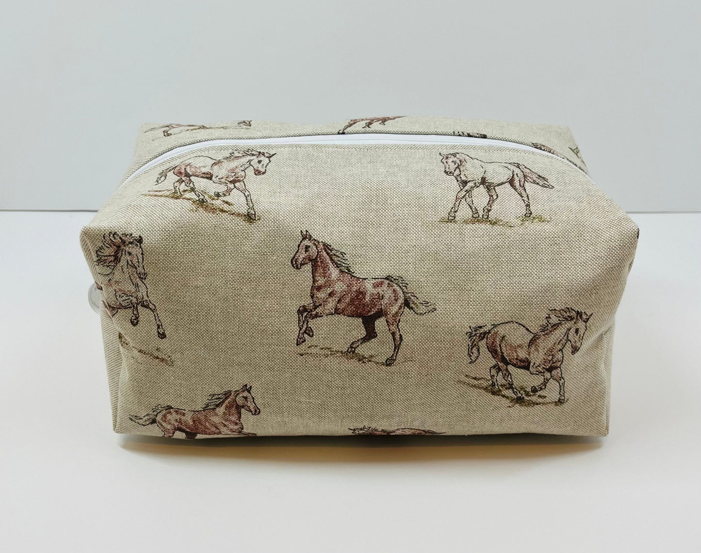 Horse Print Wash Bag