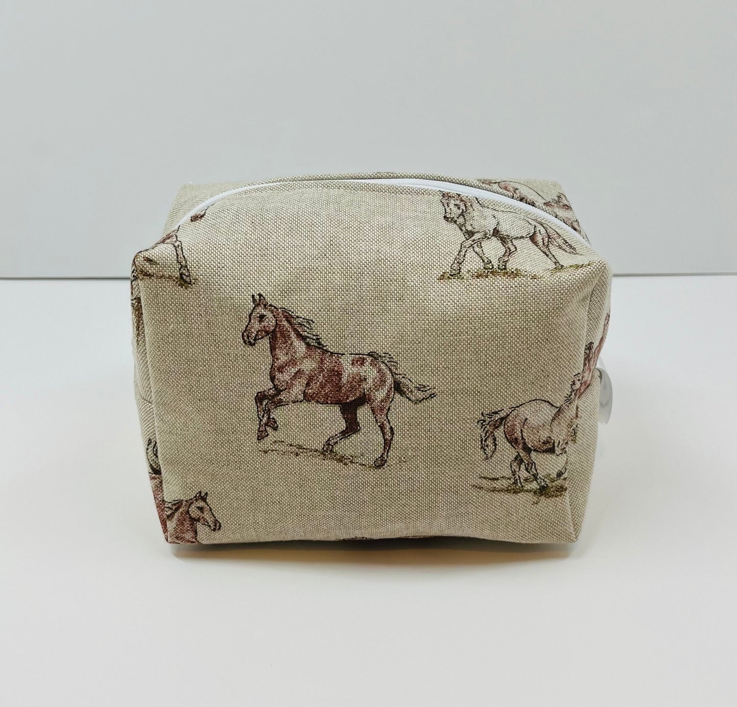 Horse Print Make Up Bag