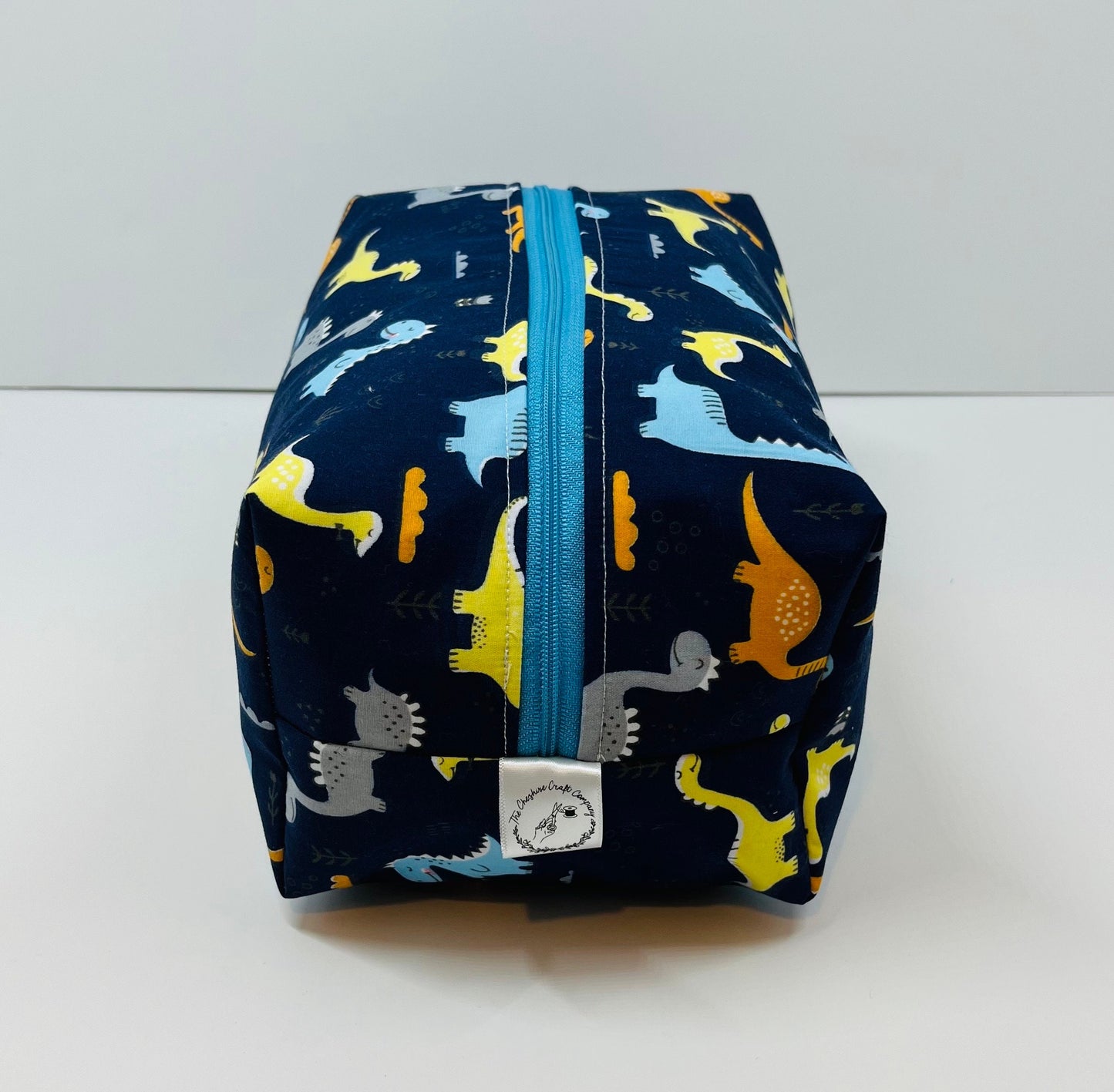 Blue Dinosaur Wash Bag