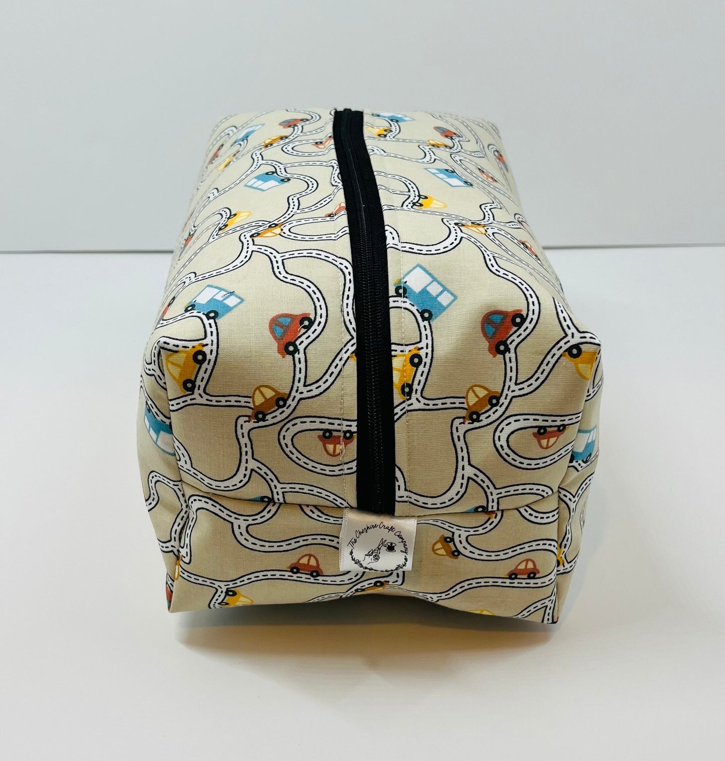 Car Print Wash Bag
