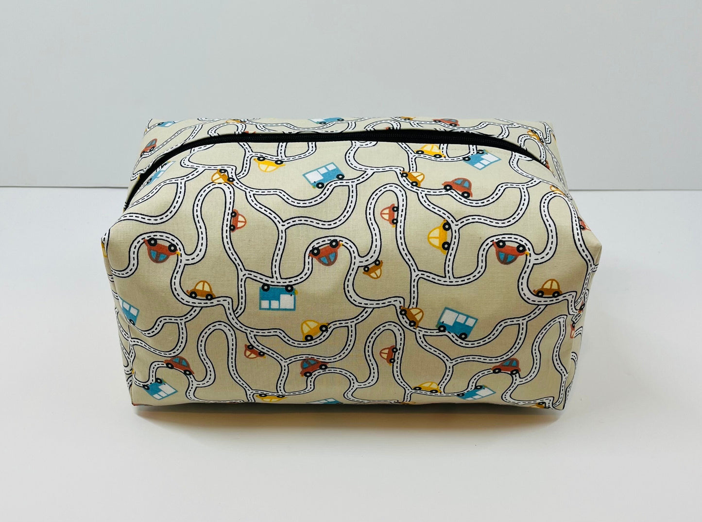 Car Print Wash Bag