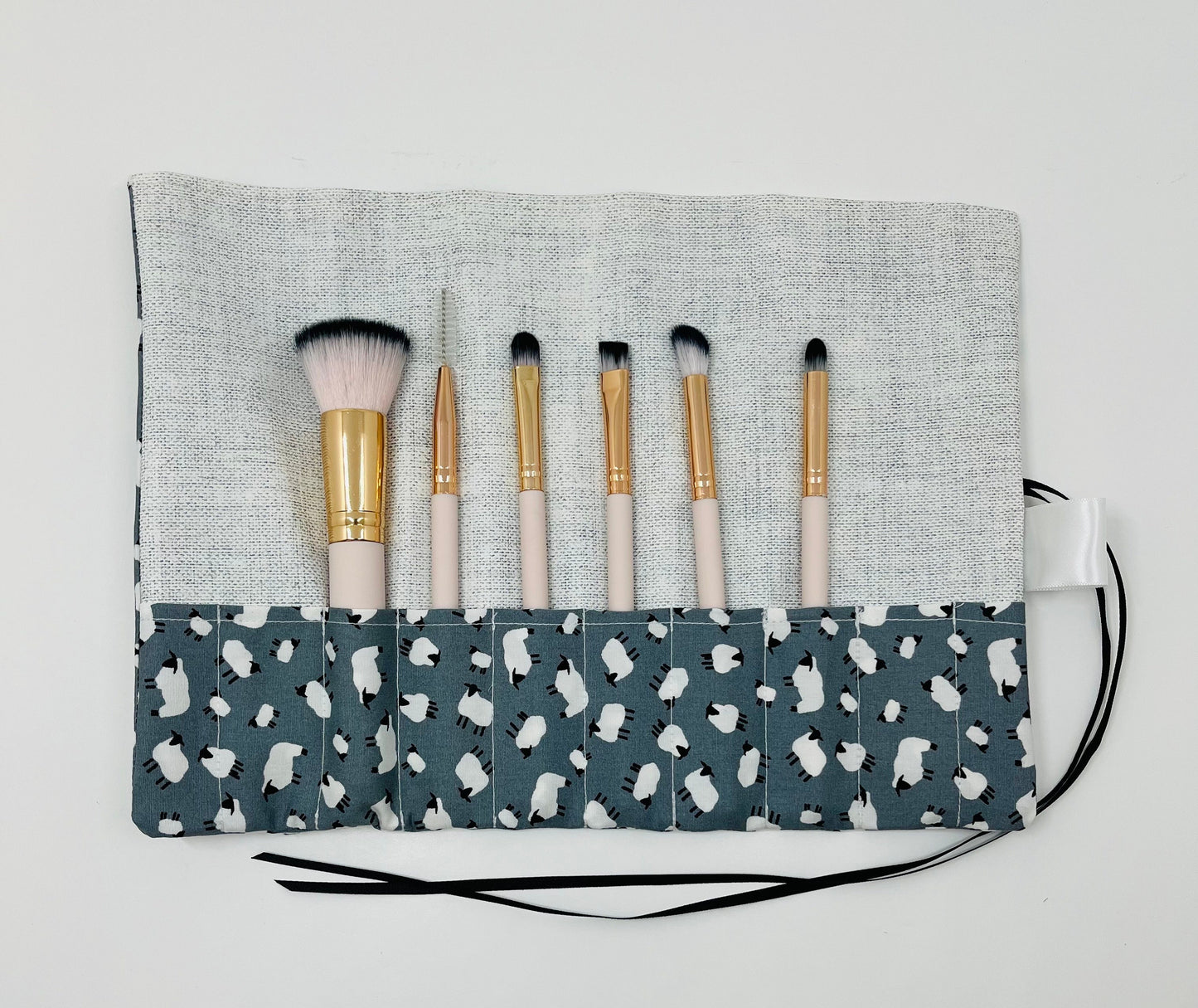 Sheep Print Brush Roll