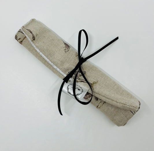 Horse Print Brush Roll