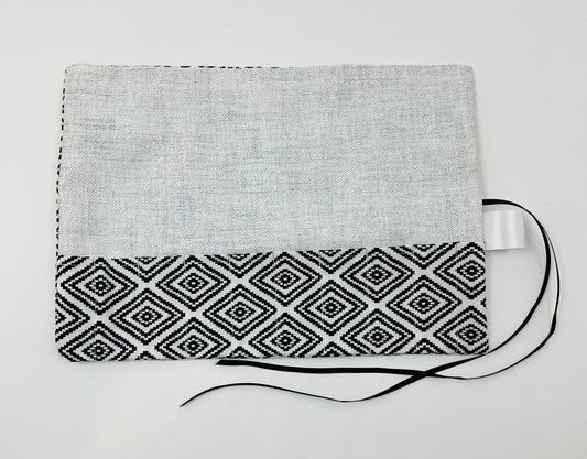 Aztec Print Brush Roll