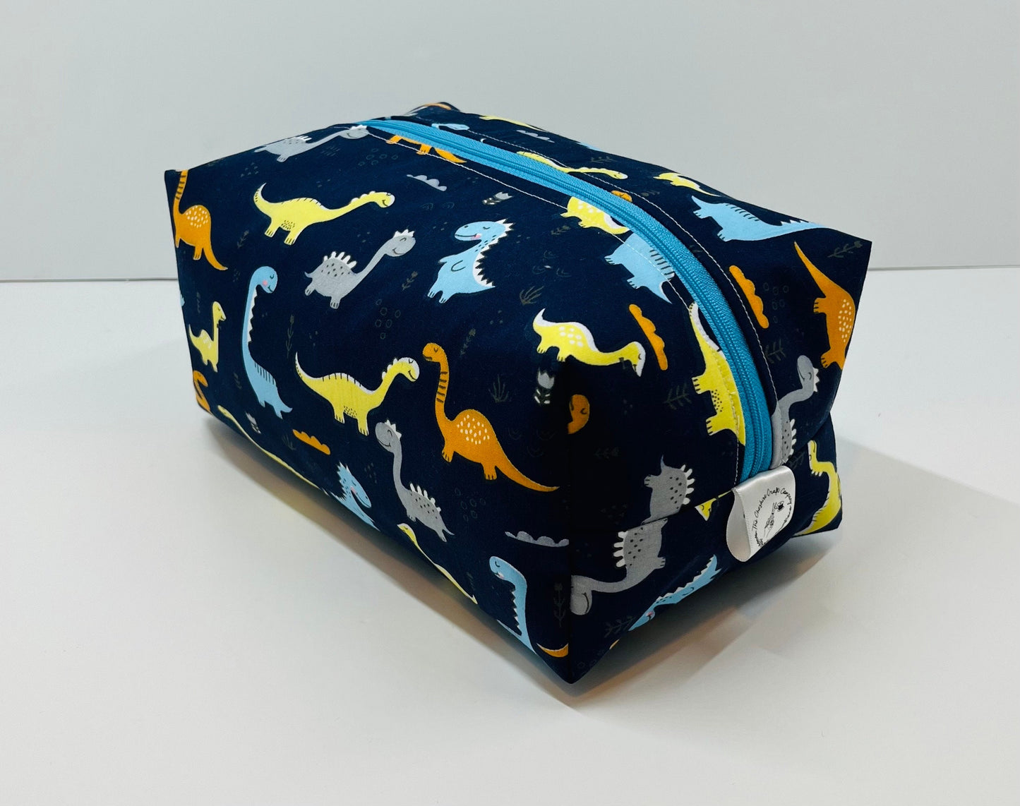 Blue Dinosaur Wash Bag
