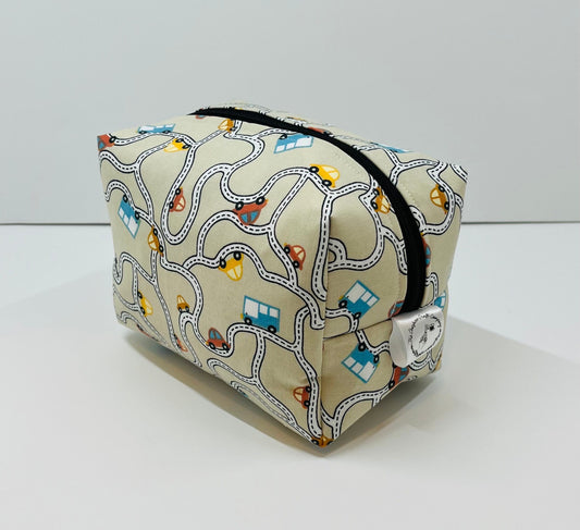 Car Print Make Up Bag