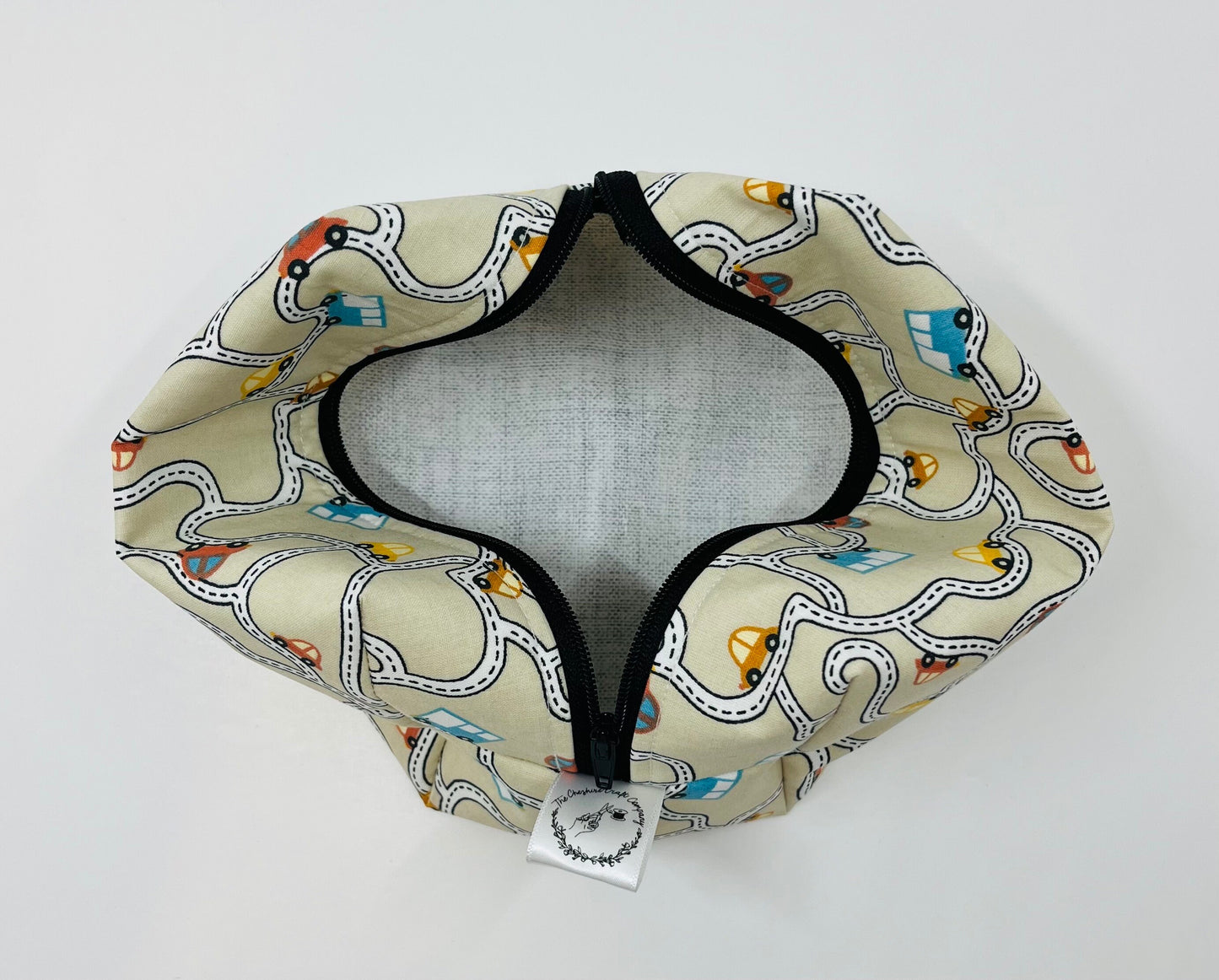 Car Print Make Up Bag