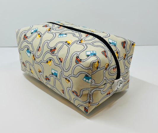 Car Print Wash Bag