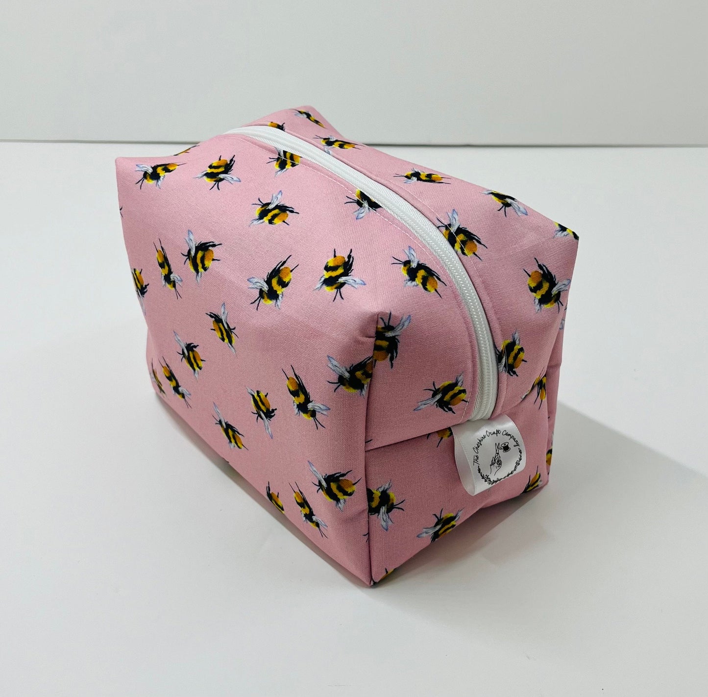 Pink Bee Make Up Bag