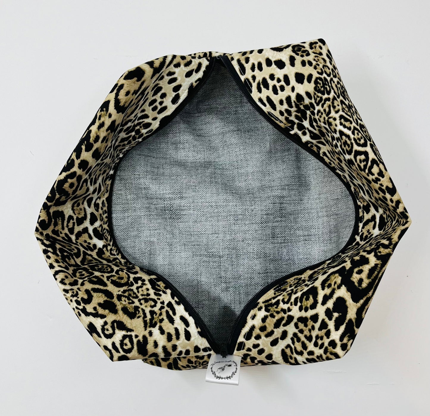 Leopard Print Wash Bag
