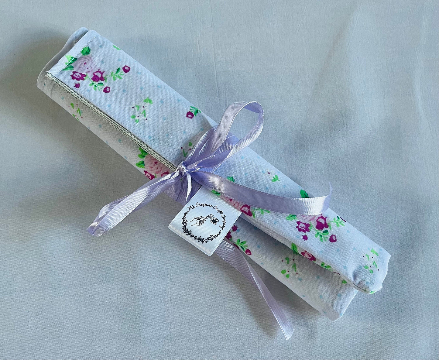 Purple floral Print Travel Set