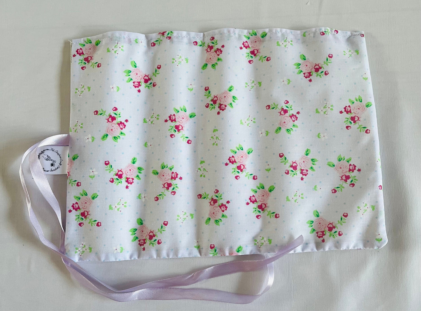 Purple floral Brush Roll