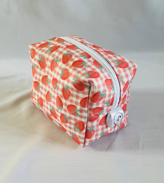 Strawberry Make Up Bag