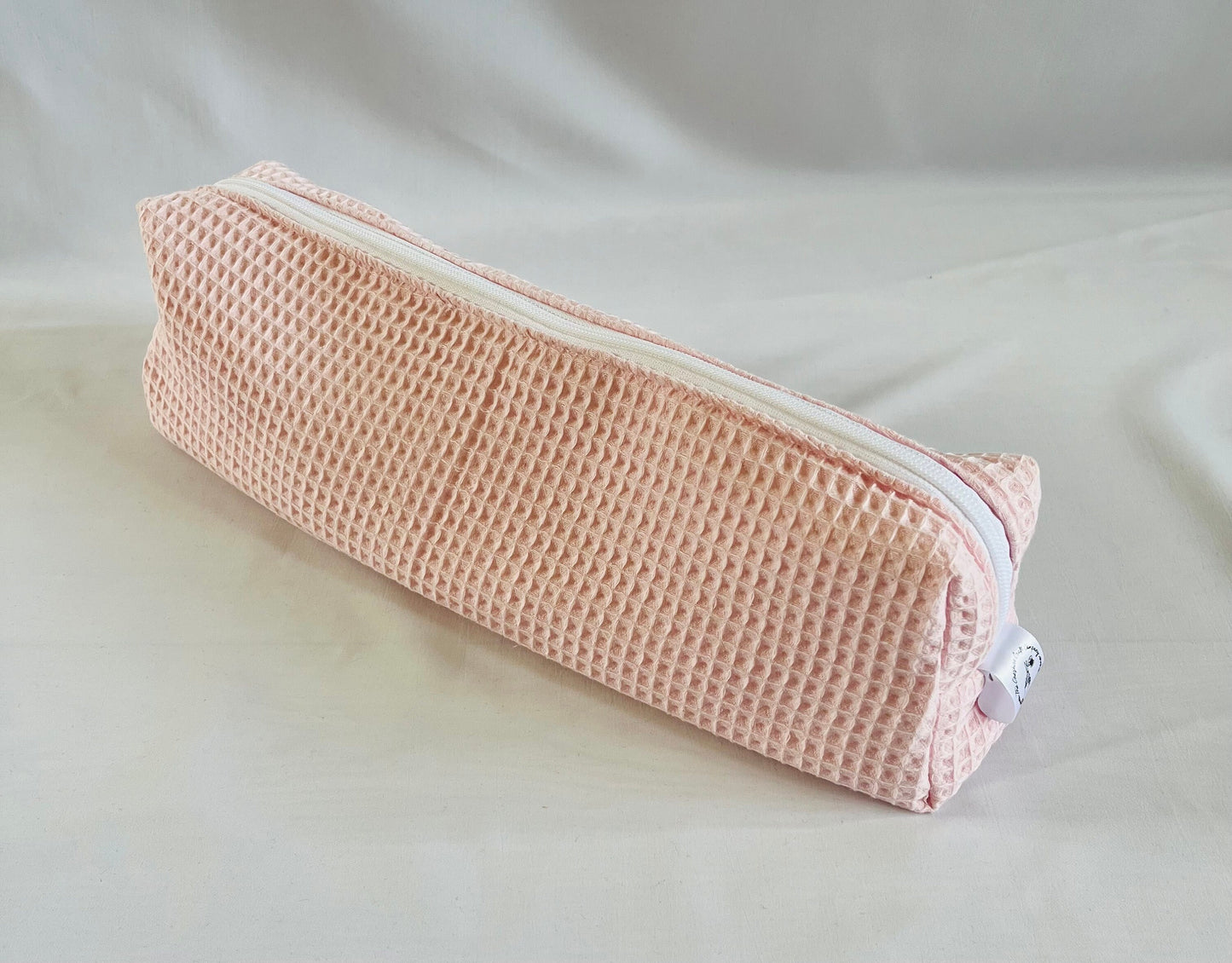 Pink Waffle Hair Tool Bag