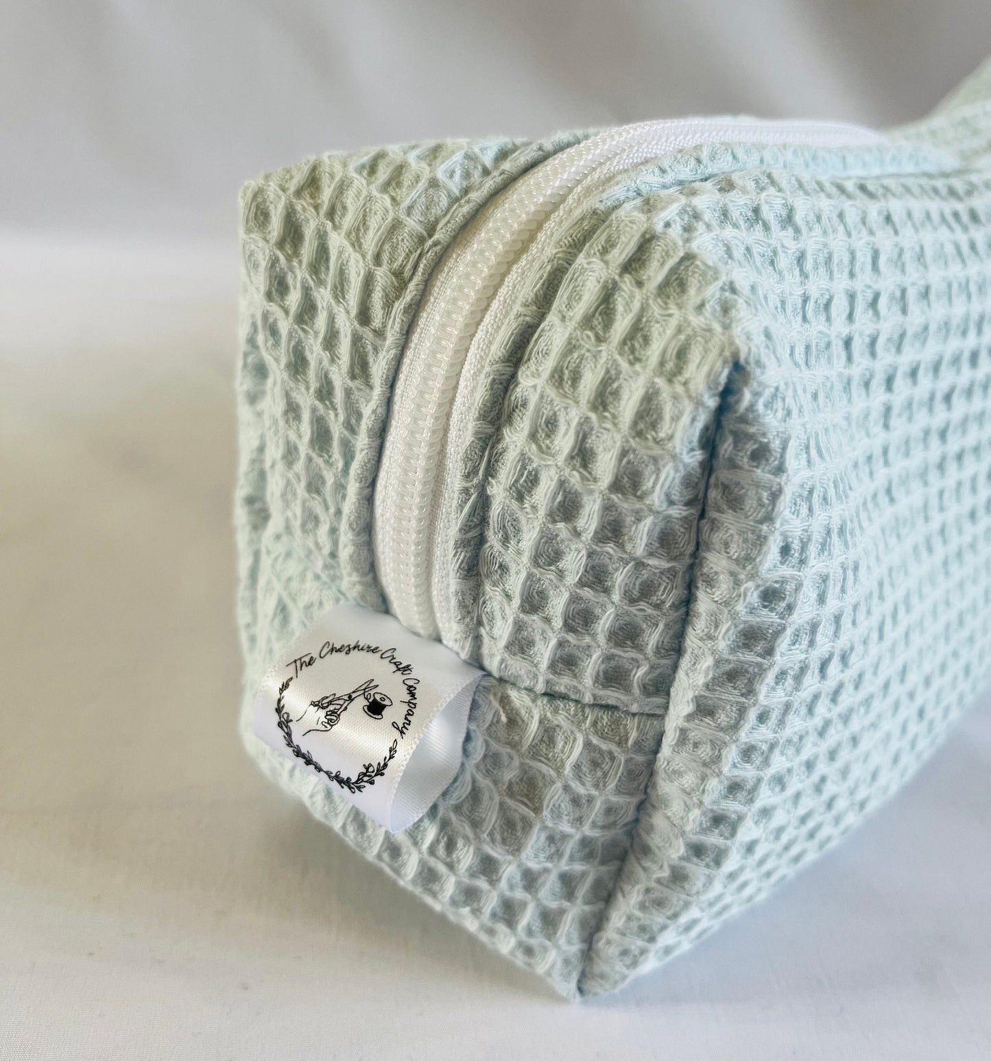 Blue Waffle Hair Tool Bag